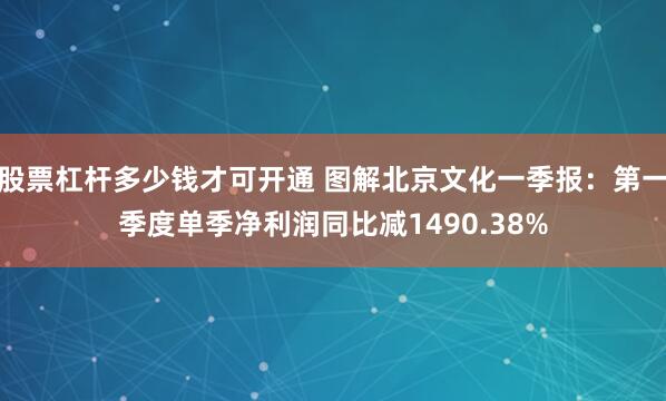 股票杠杆多少钱才可开通 图解北京文化一季报：第一季度单季净利润同比减1490.38%