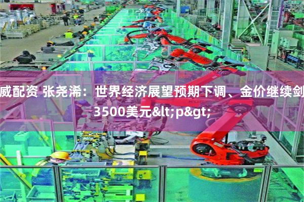 权威配资 张尧浠：世界经济展望预期下调、金价继续剑指3500美元<p>